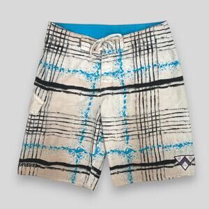 Y2k Quiksilver Board Shorts Men's Surfwear Size Medium